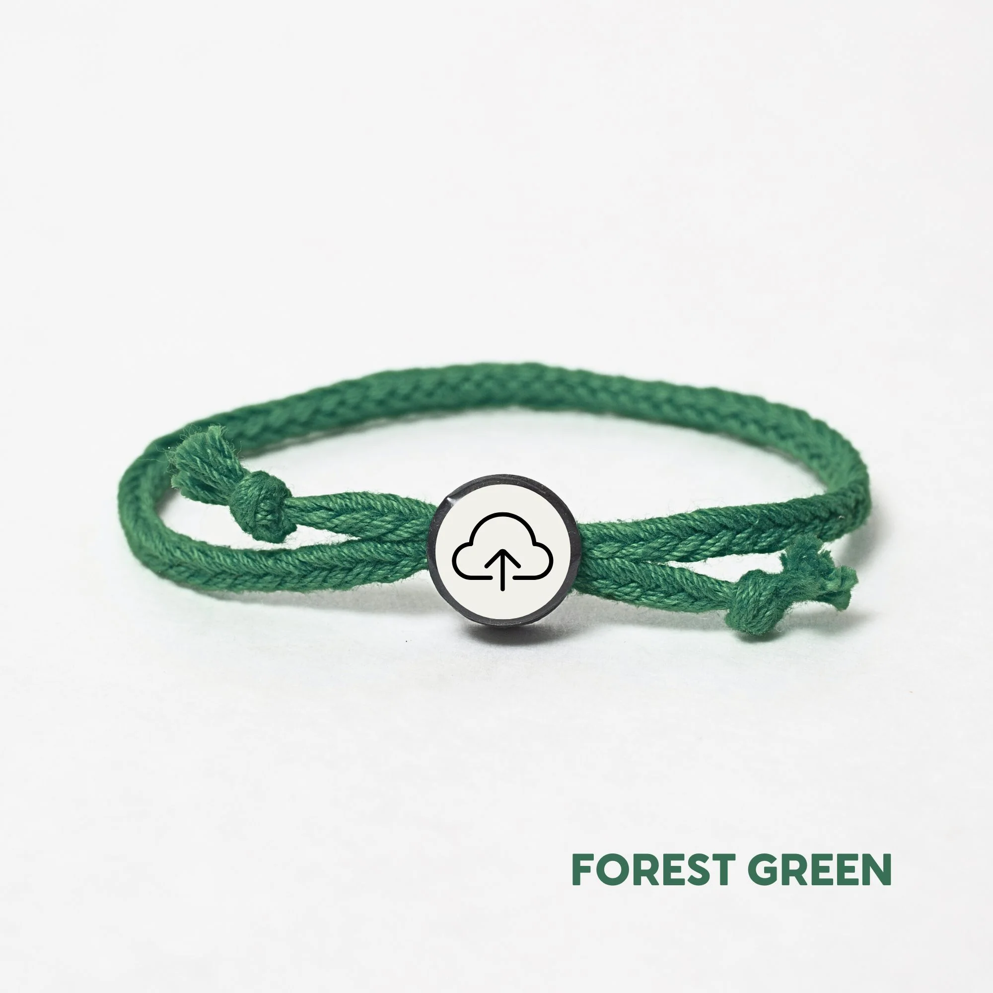 Tap Beacon Bracelets on Hand-woven Cord - Image 7
